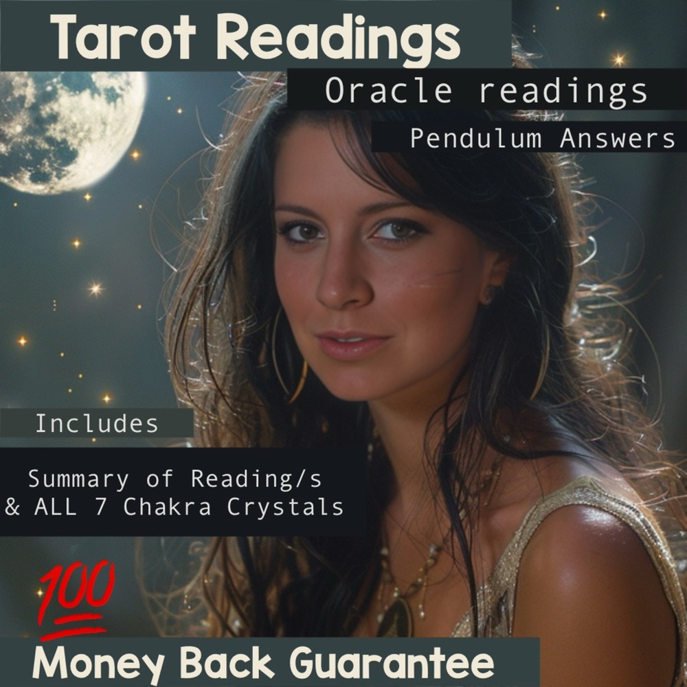 Live Tarot Readings, Oracle Reading & more -💯 money Back guarantee…